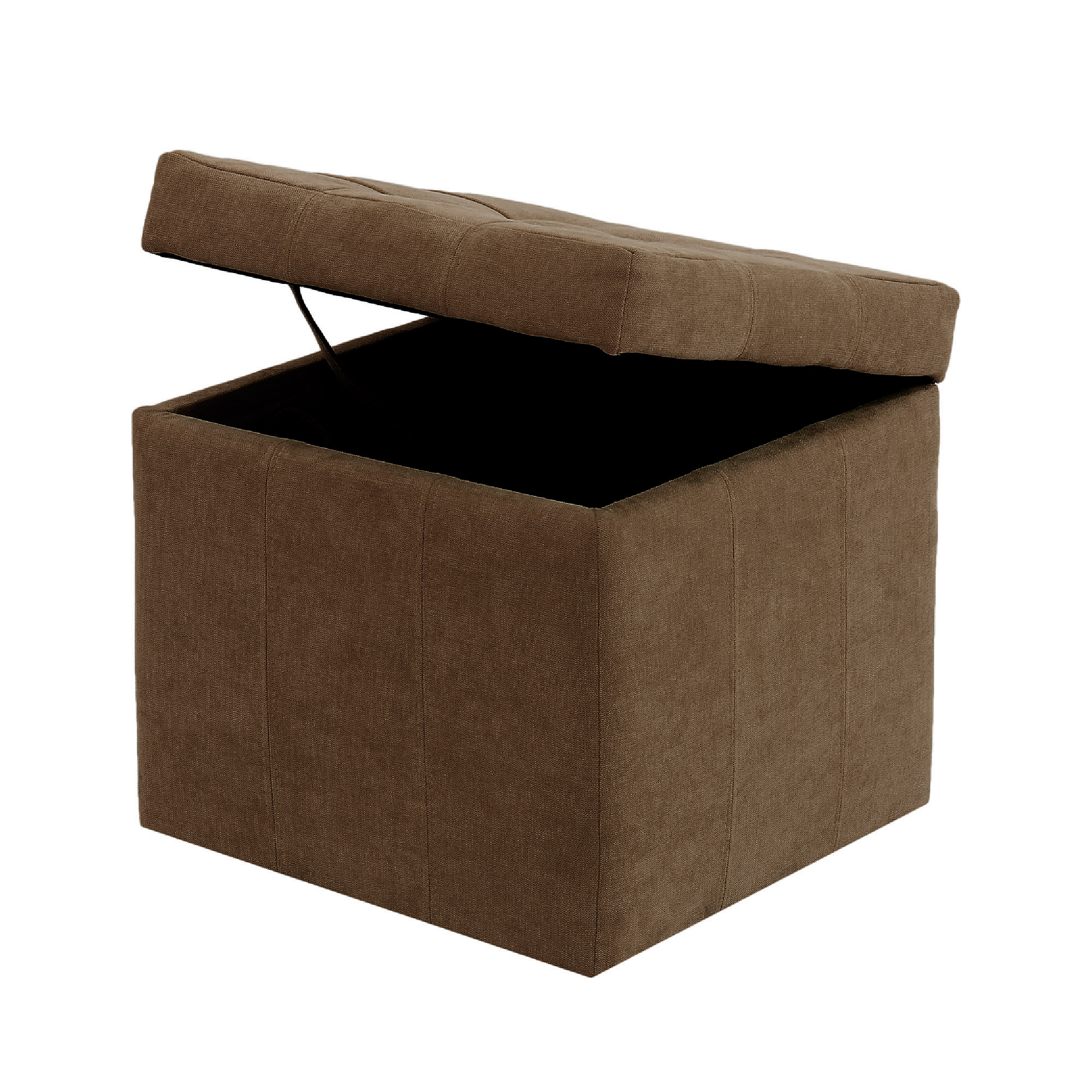 Банкетка Dreambag модерна коричневый велюр 46х46х46 см, размер 46х46х46 см - фото 3