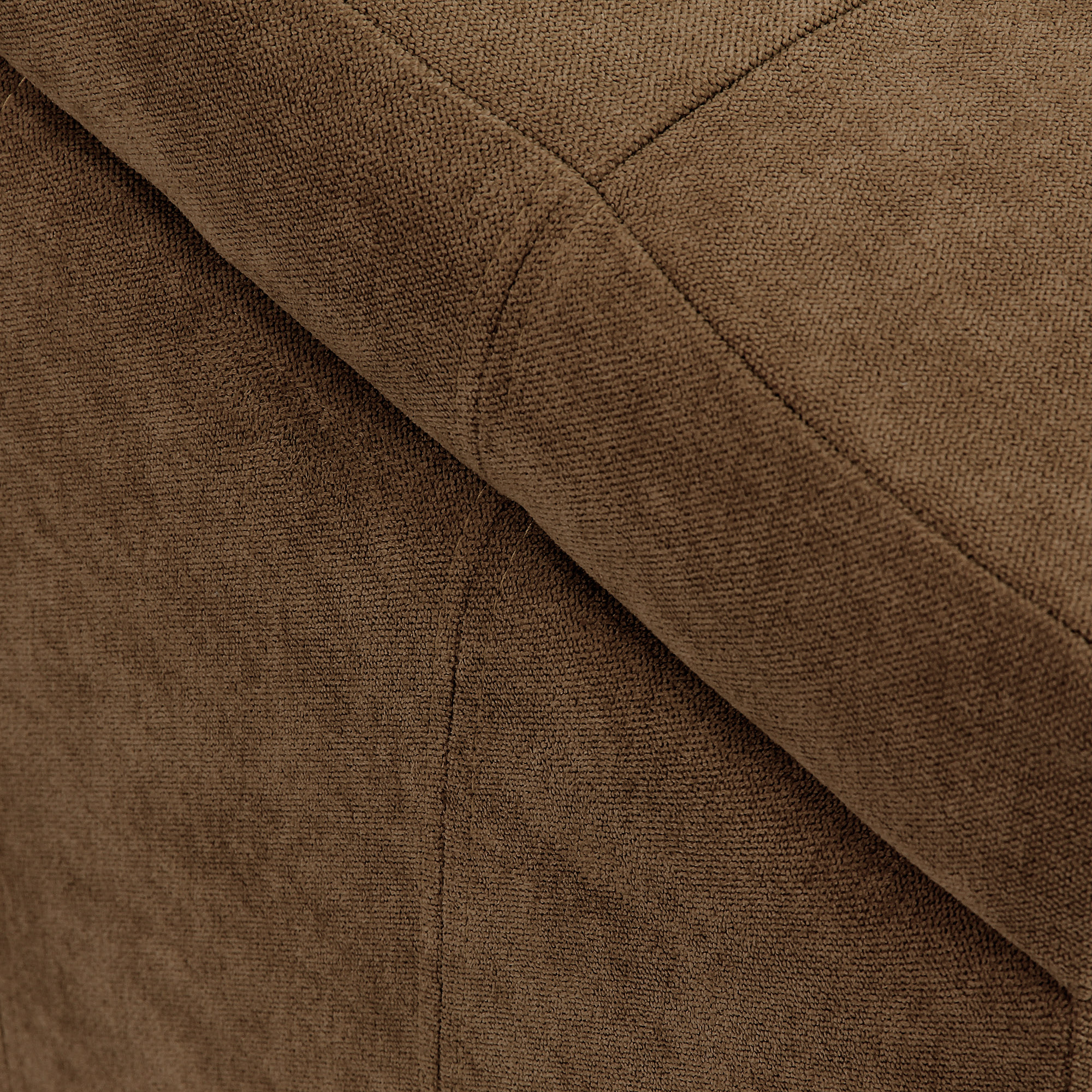 Банкетка Dreambag модерна коричневый велюр 46х46х46 см, размер 46х46х46 см - фото 6