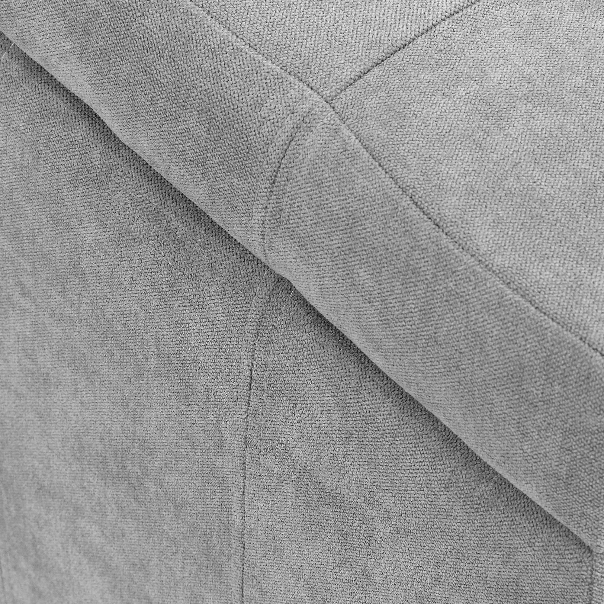 Банкетка Dreambag модерна серый велюр 46х46х46, размер 46х46х46 см - фото 6
