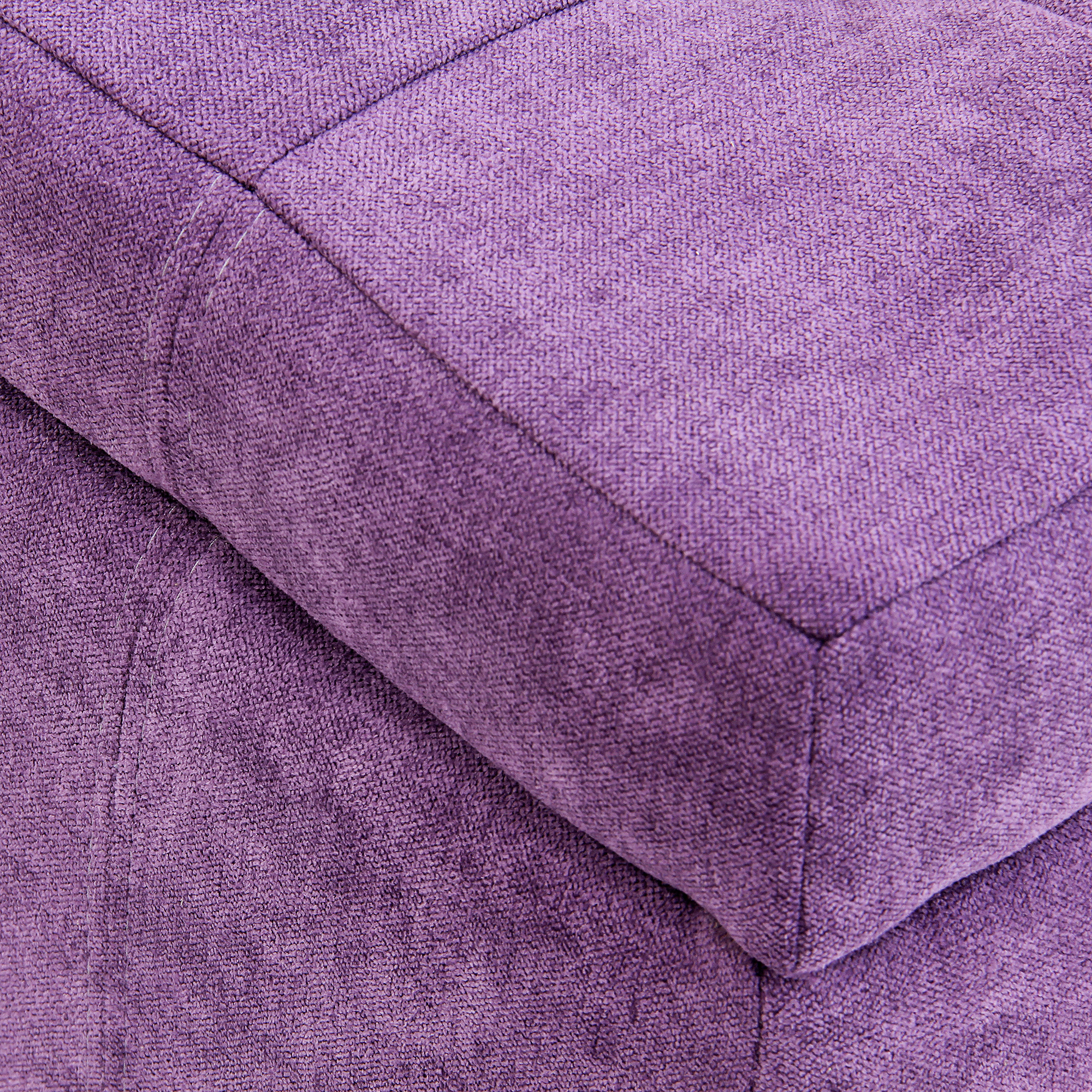 Банкетка Dreambag модерна фиолетовый велюр 46х46х46, размер 46х46х46 см - фото 6
