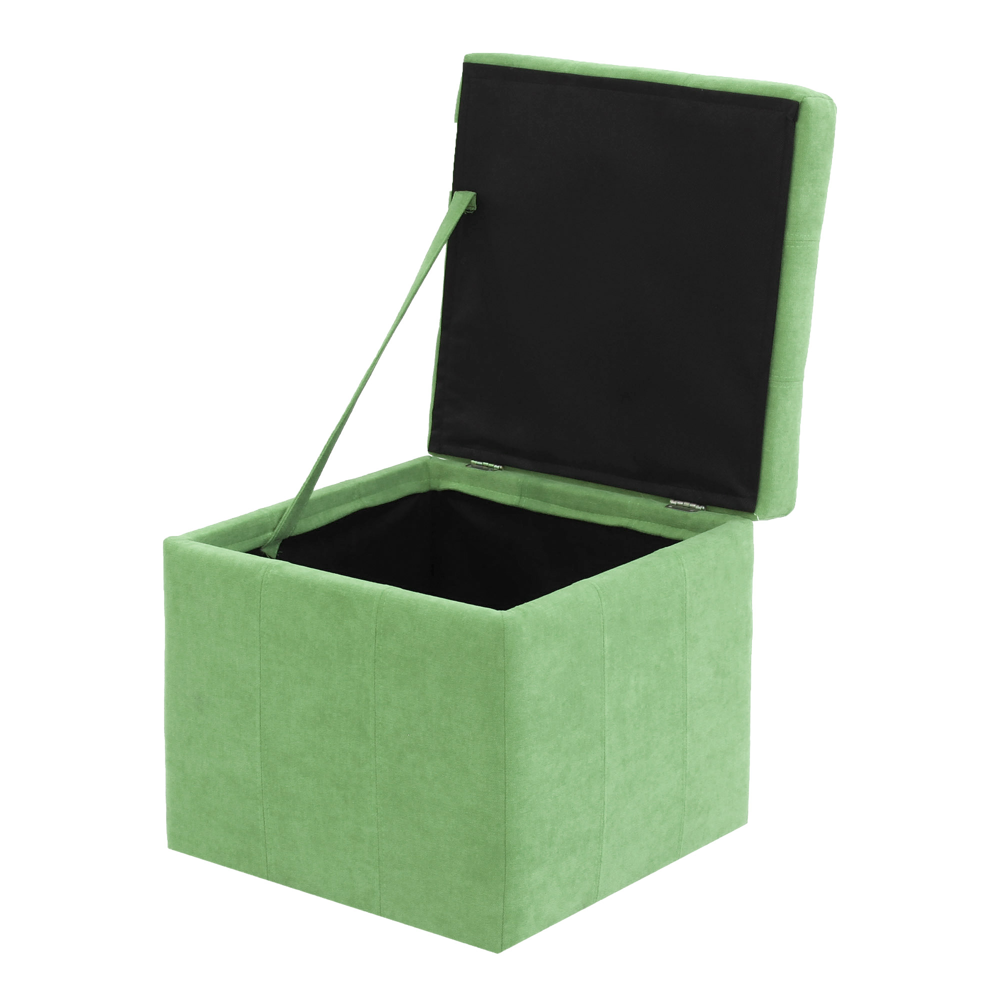 Банкетка Dreambag модерна зеленый велюр 46х46х46, размер 46х46х46 см - фото 4