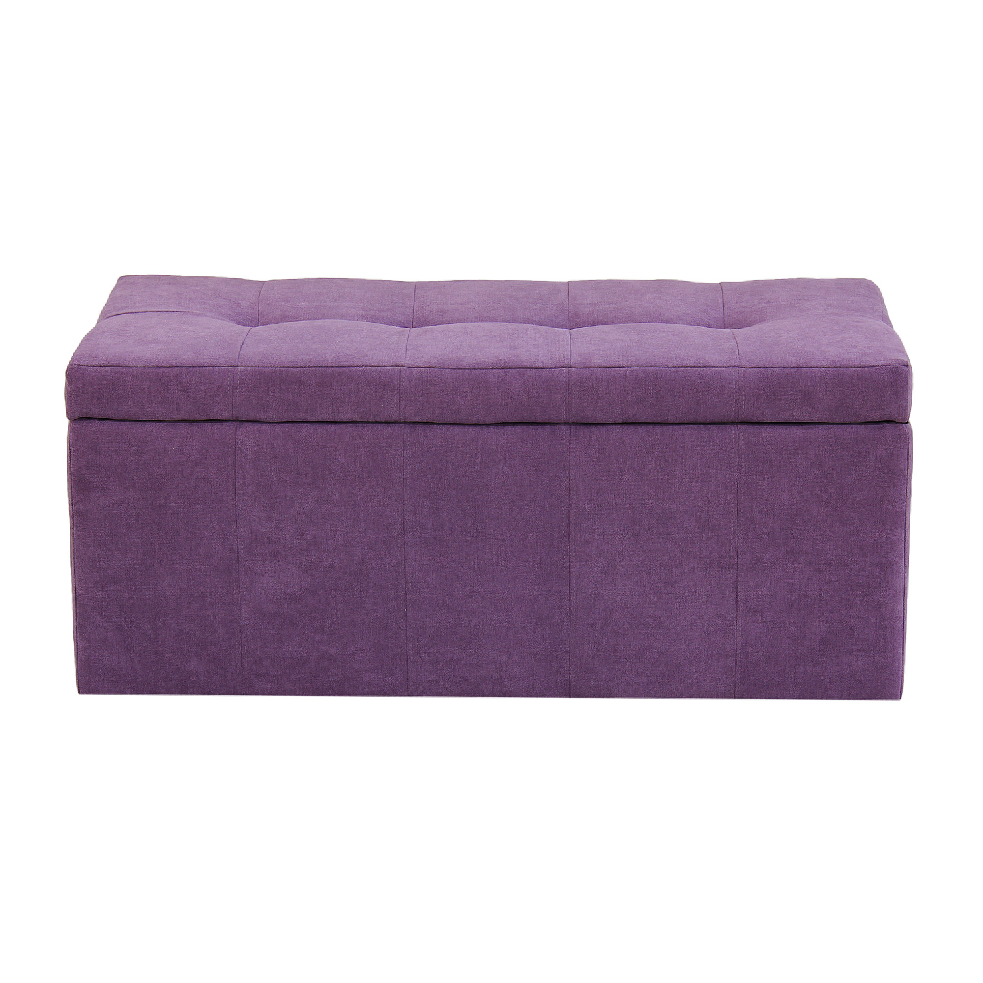Банкетка Dreambag лонг фиолетовый велюр 100х46х46, размер 100х46х46 см - фото 2