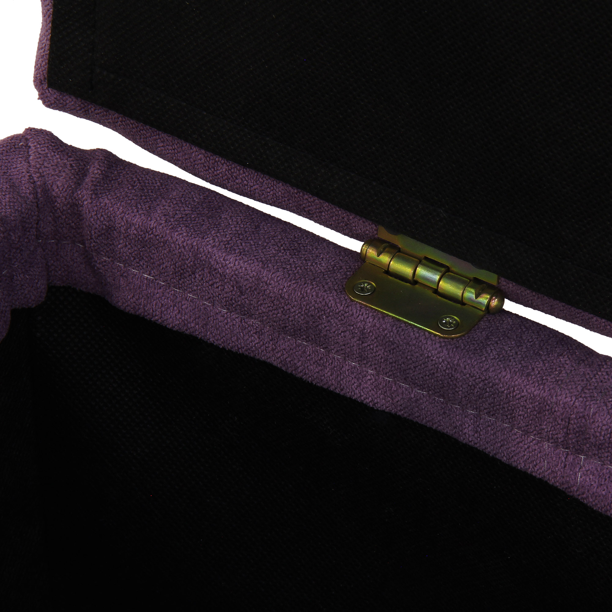 Банкетка Dreambag лонг фиолетовый велюр 100х46х46, размер 100х46х46 см - фото 5