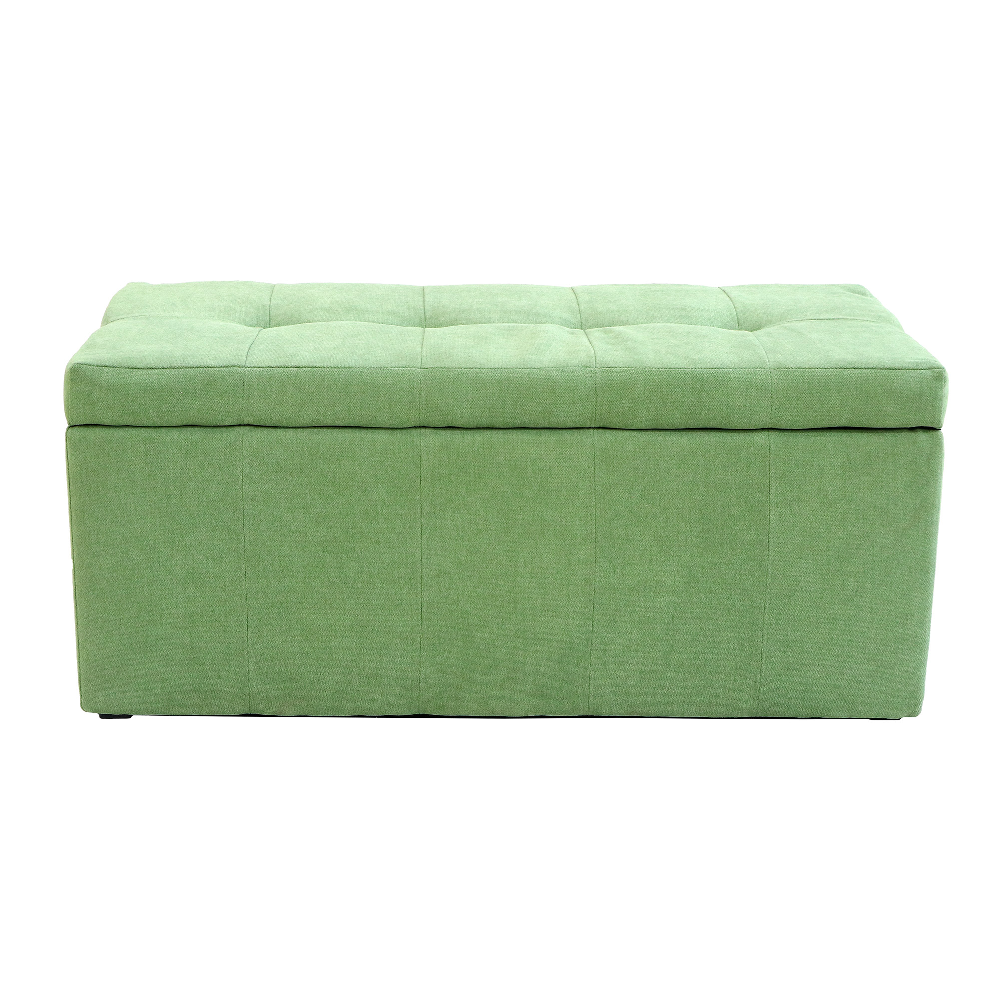 Банкетка Dreambag лонг зеленый велюр 100х46х46, размер 100х46х46 см - фото 2