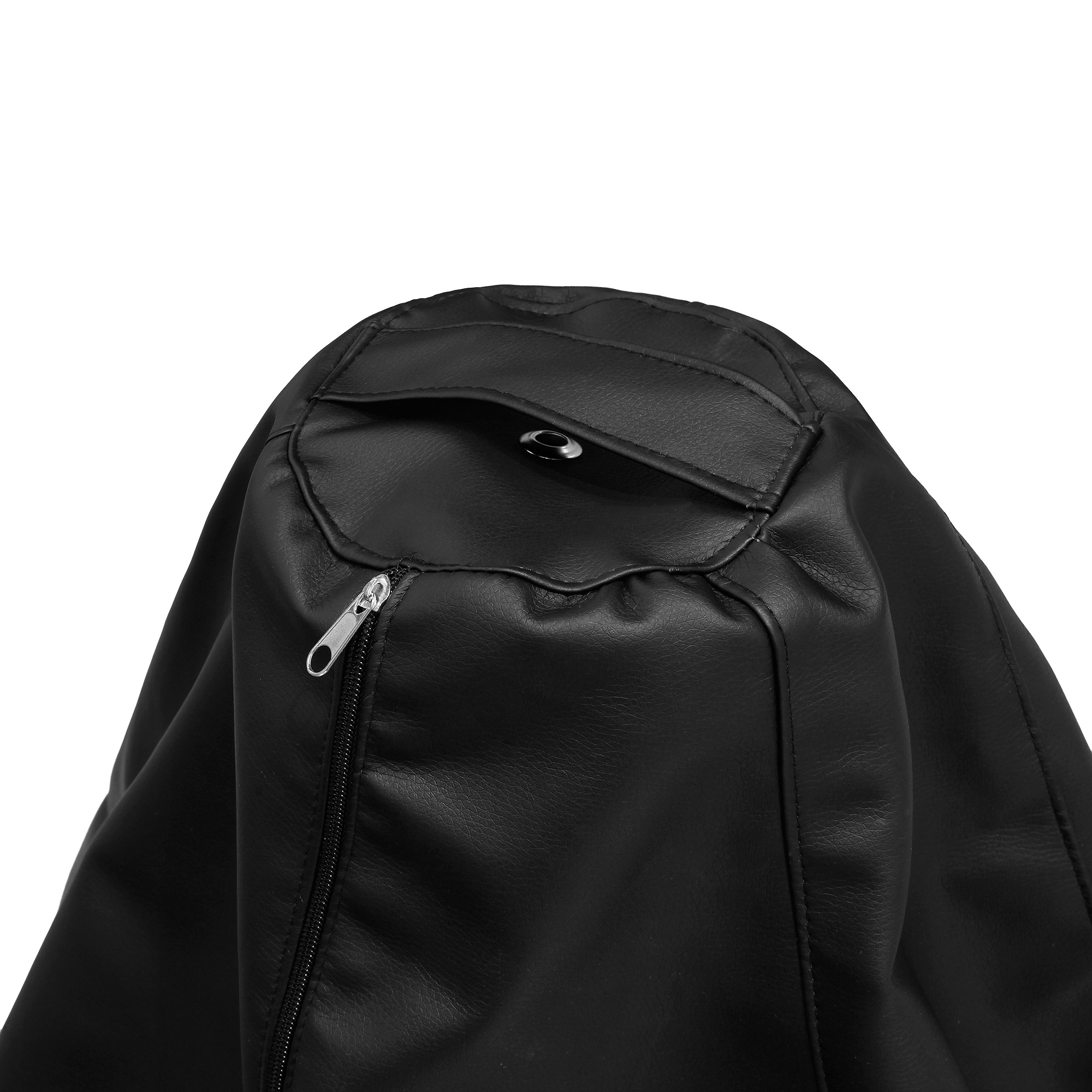 Кресло-мешок Dreambag черная экокожа xl 125х85, цвет черный, размер 85х85х125 см - фото 3