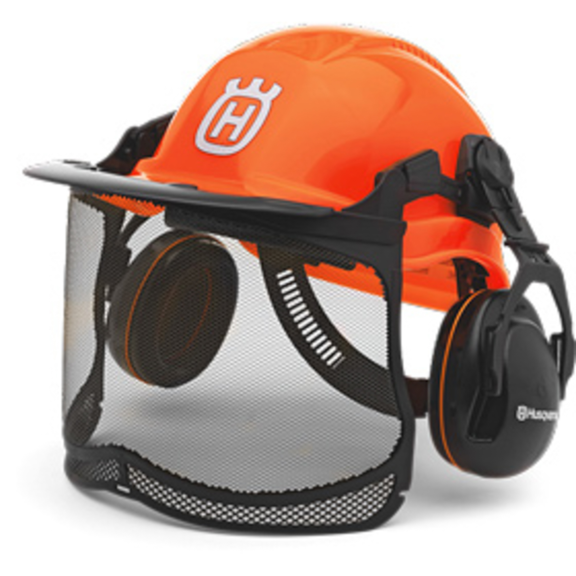Шлем защитный Husqvarna Functional оранжевый