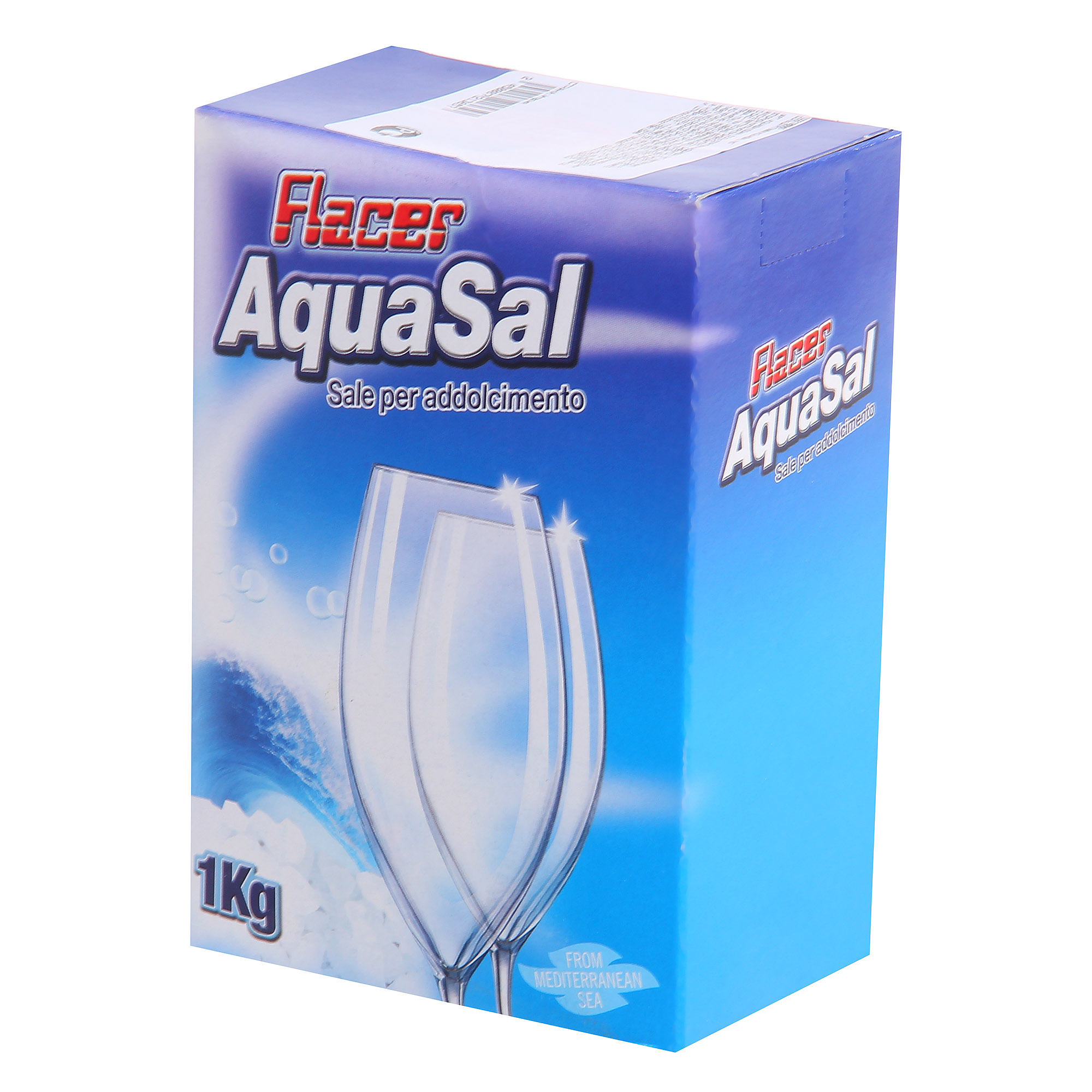 Соль для ПММ Flacer aquasal 1кг - фото 1