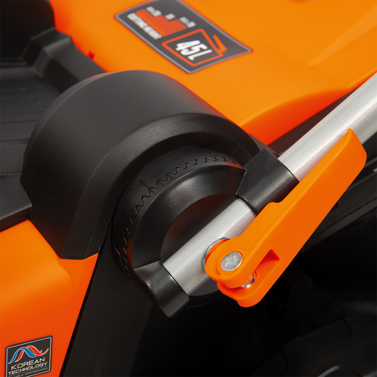 Газонокосилка Daewoo DLM 2200E, цвет оранжевый - фото 3