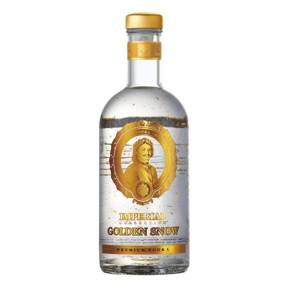 фото Vodka imperial collection golden snow 700 мл