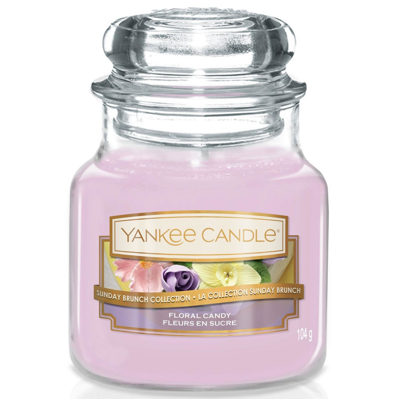 фото Аромасвеча yankee candle цветочные конфеты 8 см