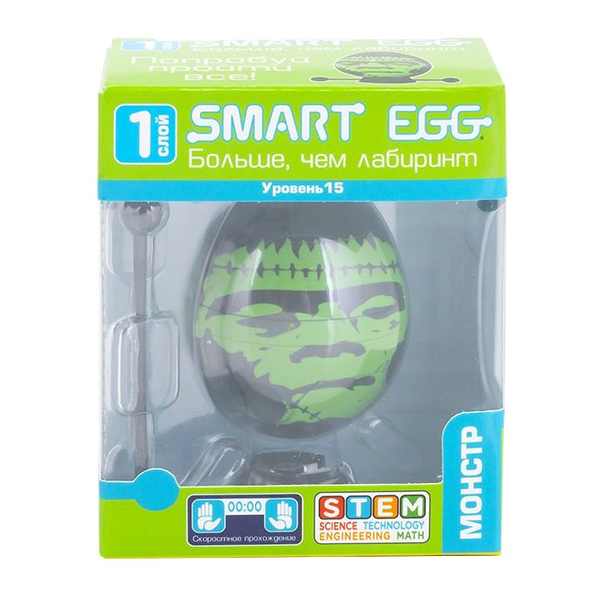 фото Лабиринт-головоломка smart egg монстр