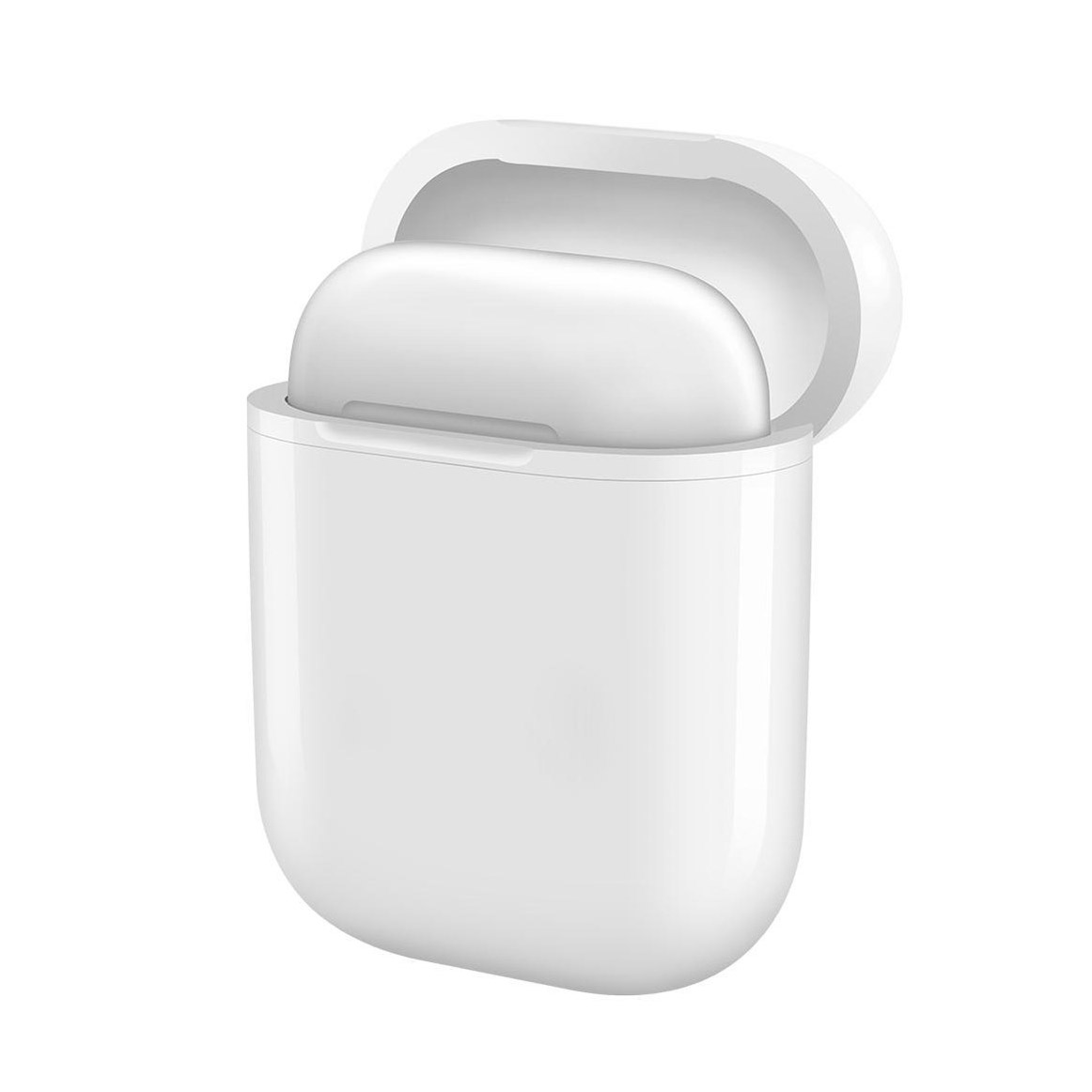 фото Чехол-зарядное устройство lab.c wireless charging case для airpods, белый