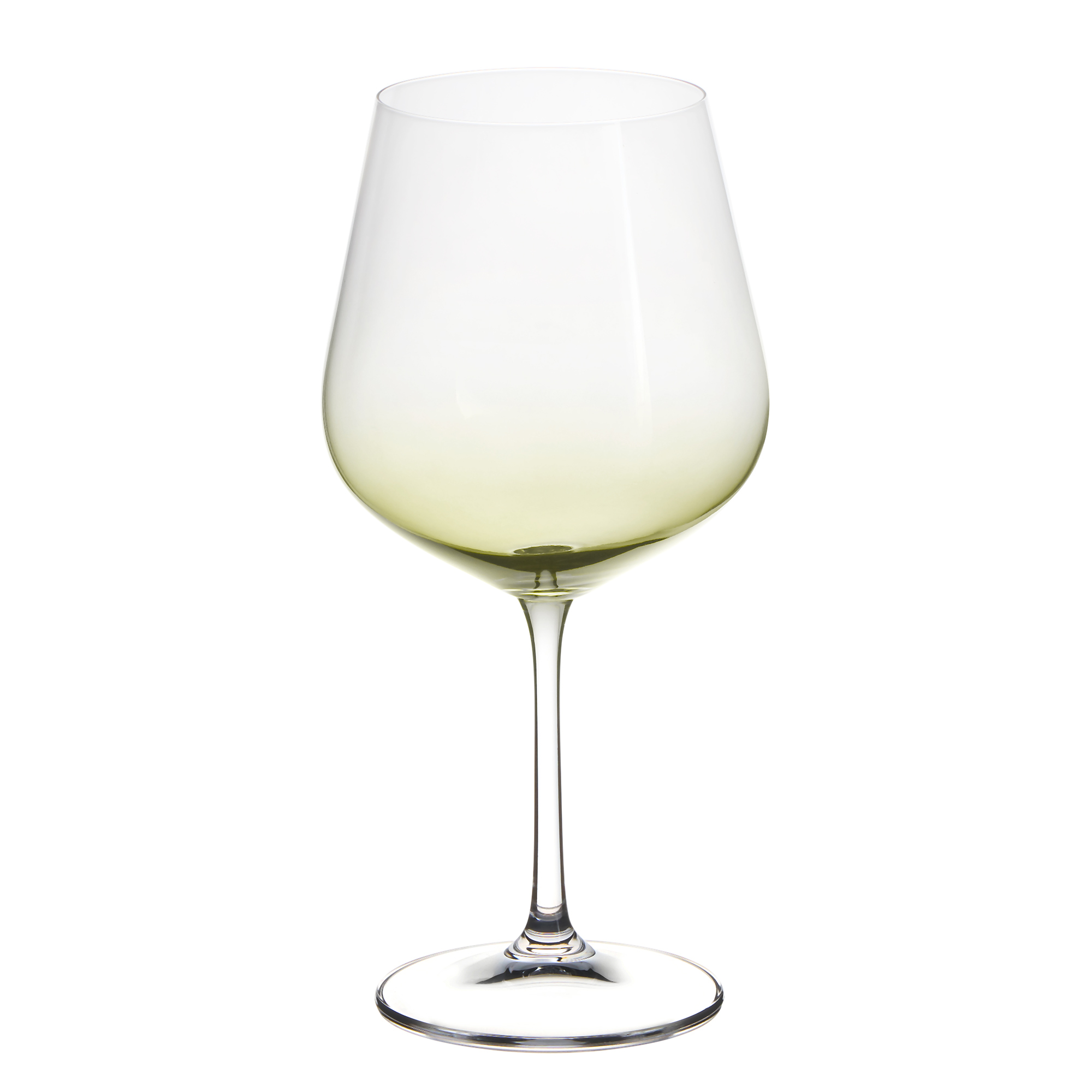 Набор фужеров Crystalite Bohemia Стрикс/Хаки для вина 2х600 мл, цвет градиент - фото 2