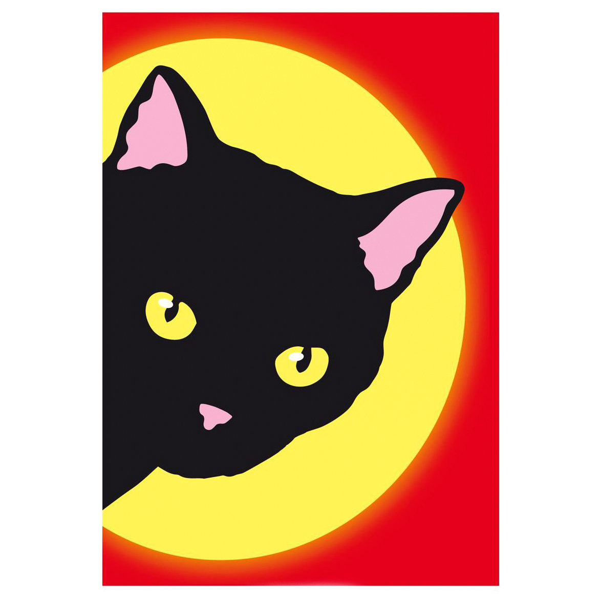 фото Раскраска hatber "раскрась песком. черная кошка" хатбер-пресс