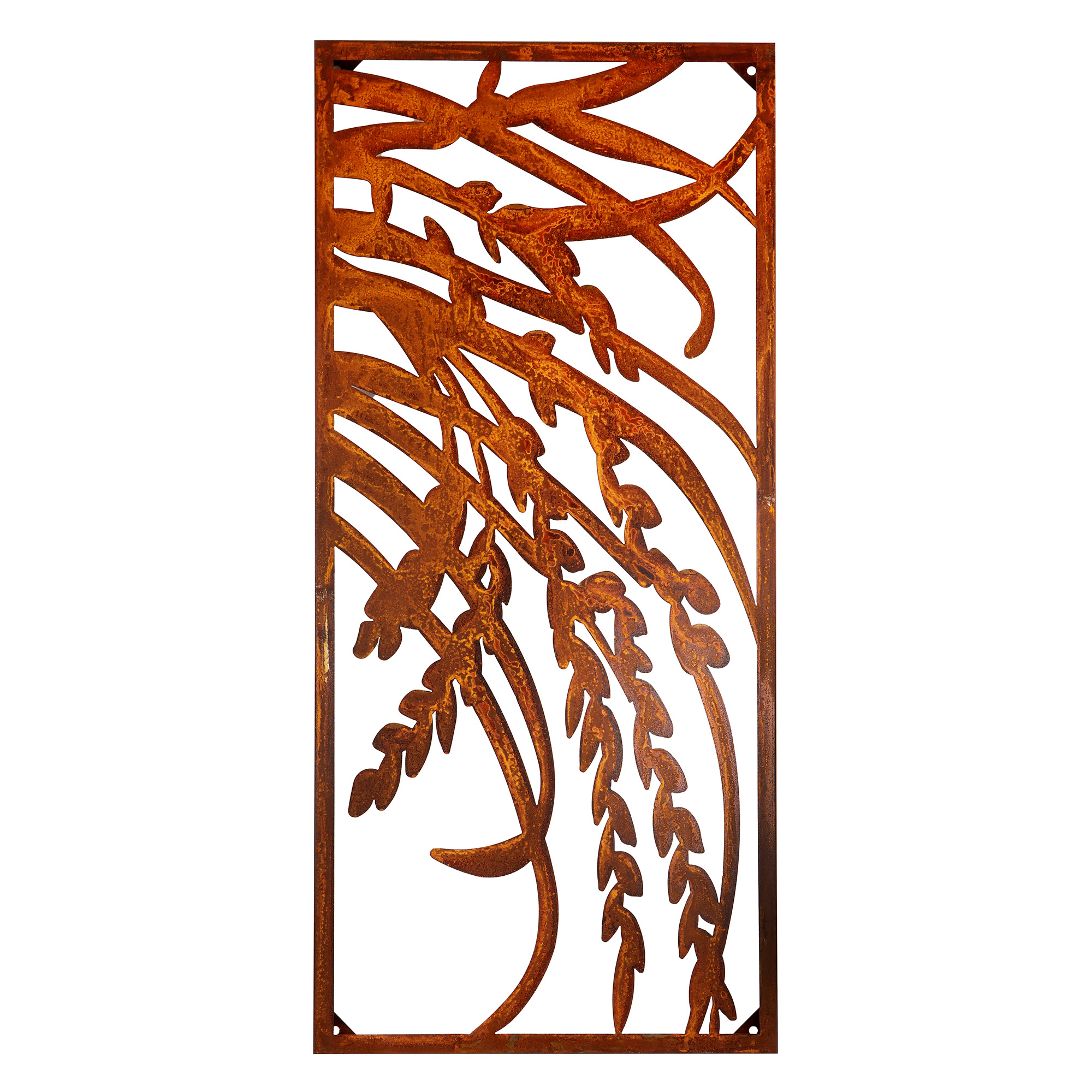 фото Декор настенный edelman garden овёс 118x54см коричневый
