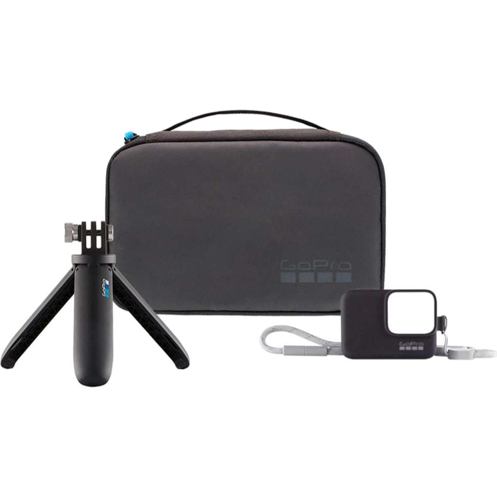 Набор аксессуаров GoPro Travel Kit, цвет черный, размер 20,5x13,5x6,5 см