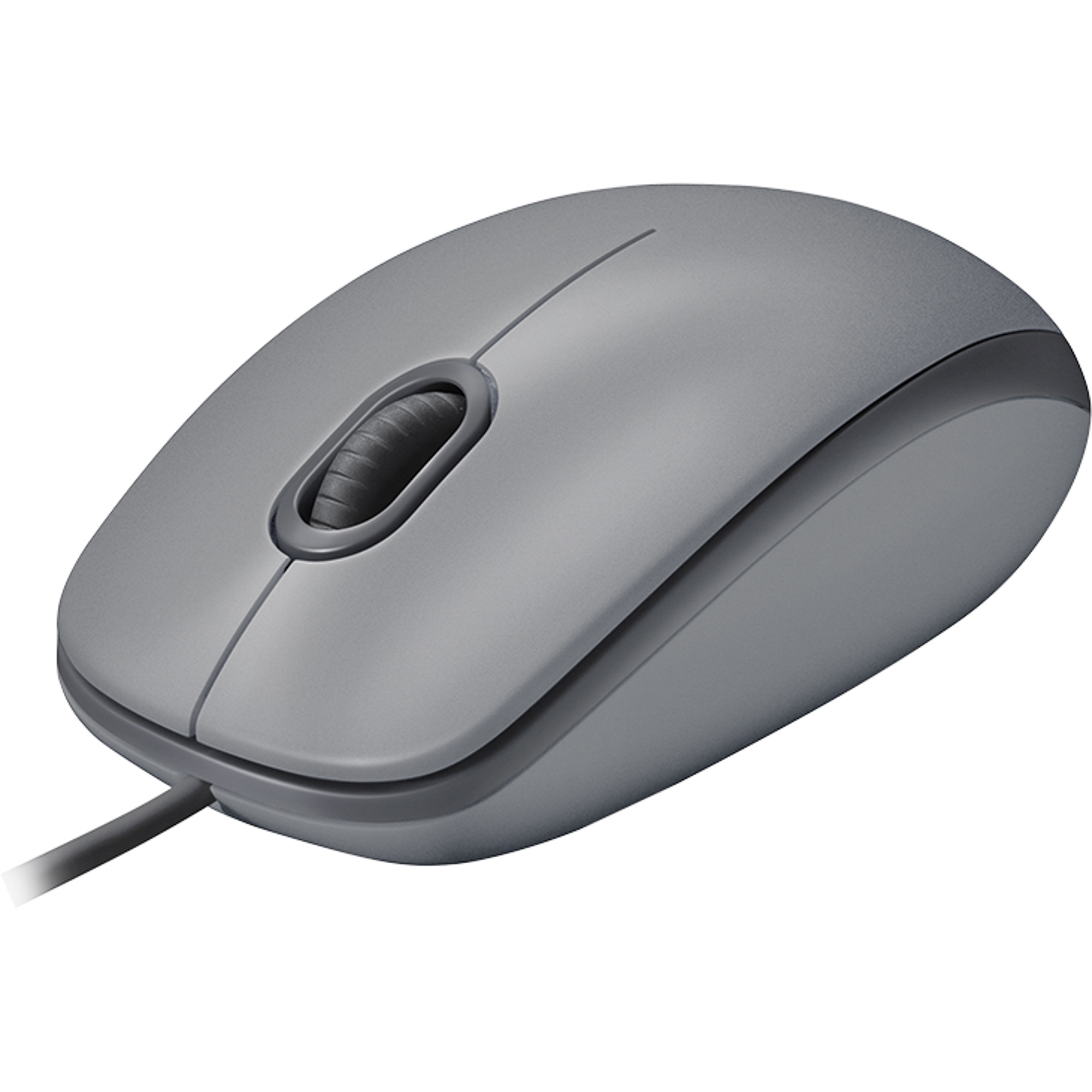 фото Мышь проводная logitech m110 silent mid gray 910-005490