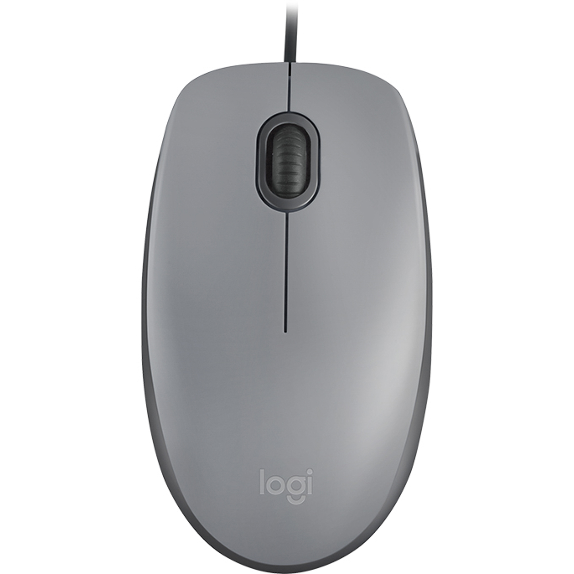 Мышь проводная Logitech M110 Silent Mid Gray 910-005490