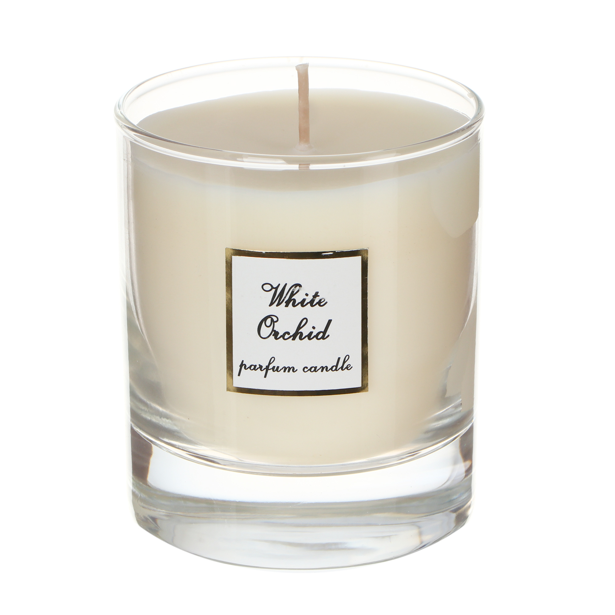 фото Свеча декоративная wittkemper candle white orchid 48