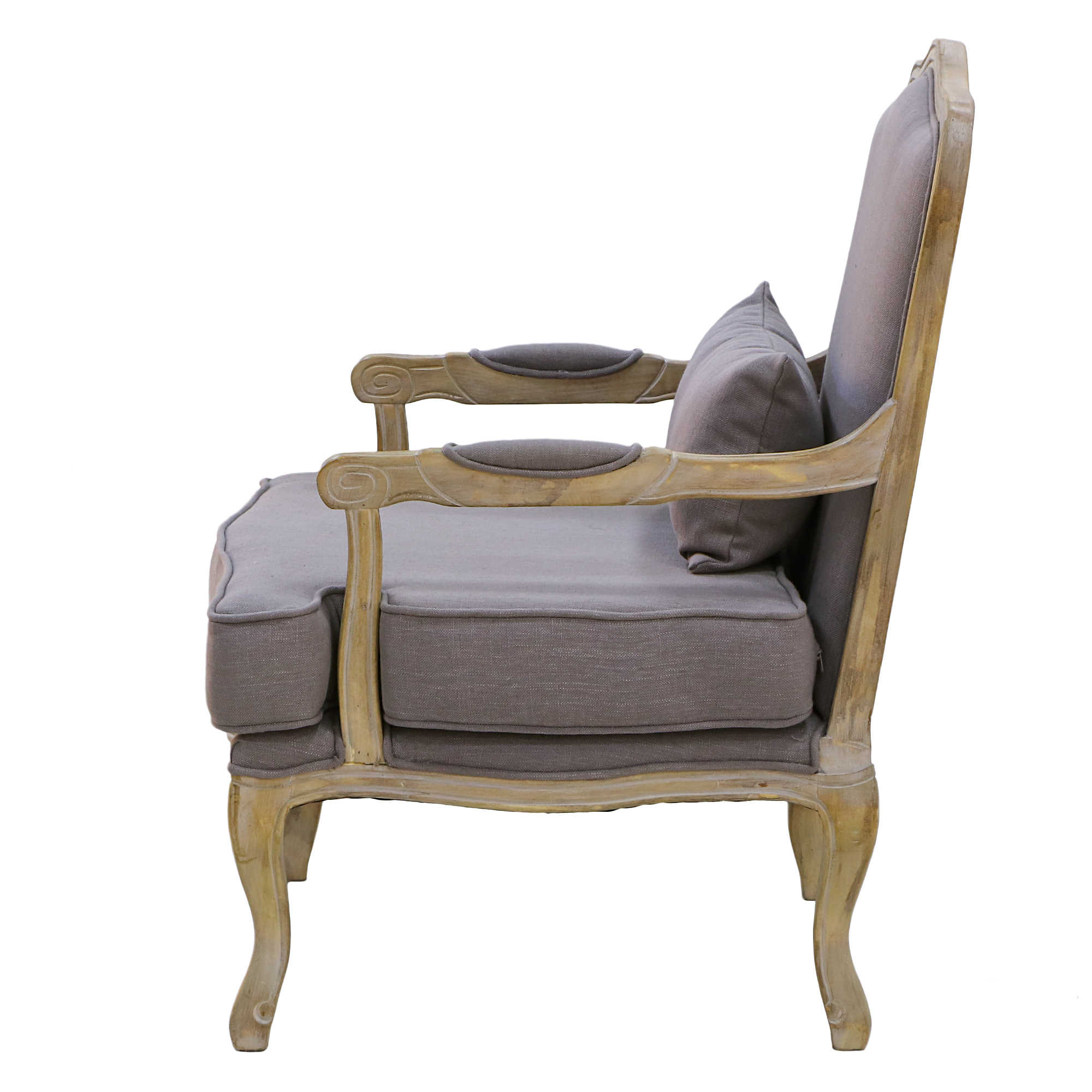 Кресло H.Homeland I 64х72х42/92 см, цвет серый антик/серый, размер 64х72х42/92 см - фото 3