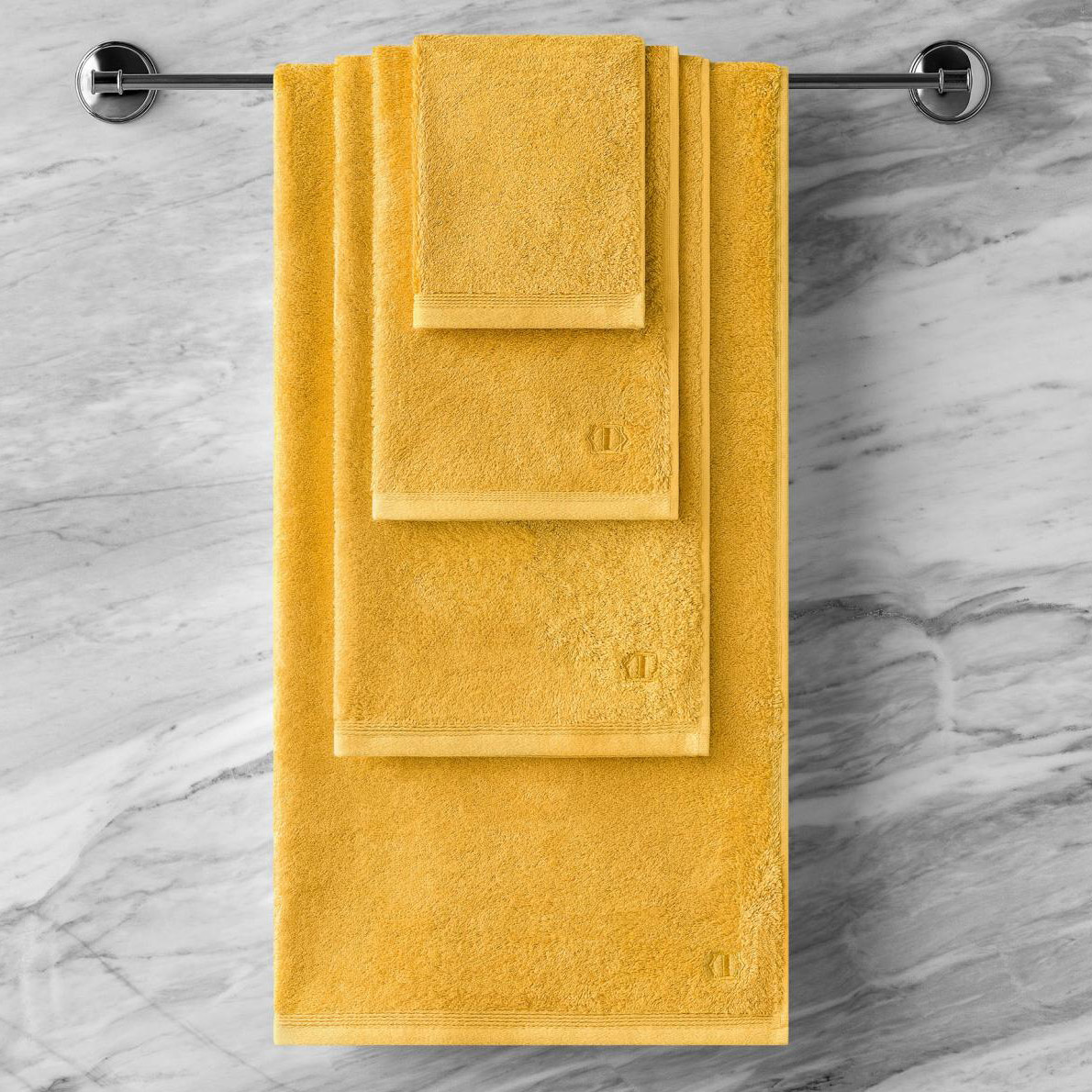 Полотенце Togas Пуатье желтый 50х100, размер 50х100 см - фото 3