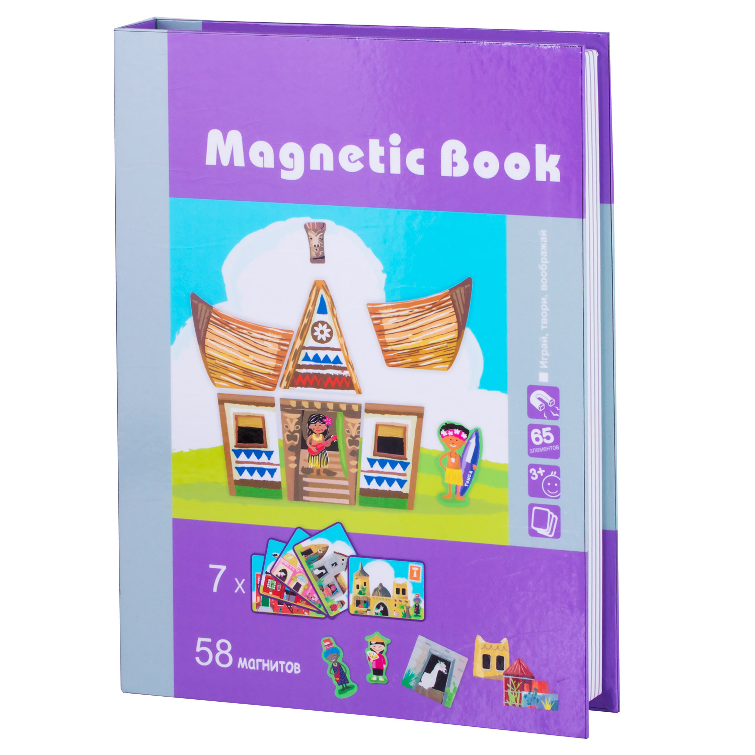 фото Игра развивающая magnetic book строения мира