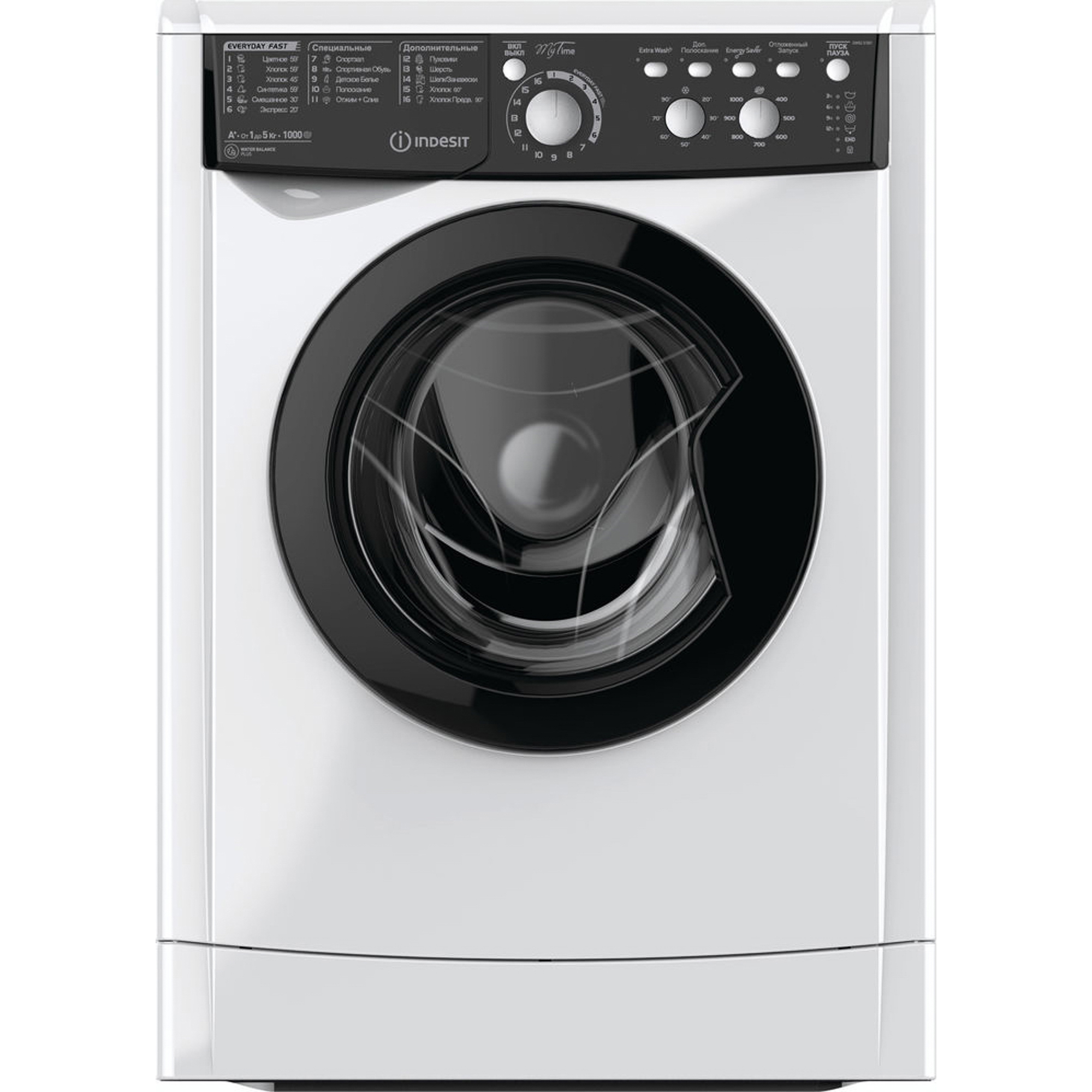 

Стиральная машина Indesit EWSC 51051 BK CIS