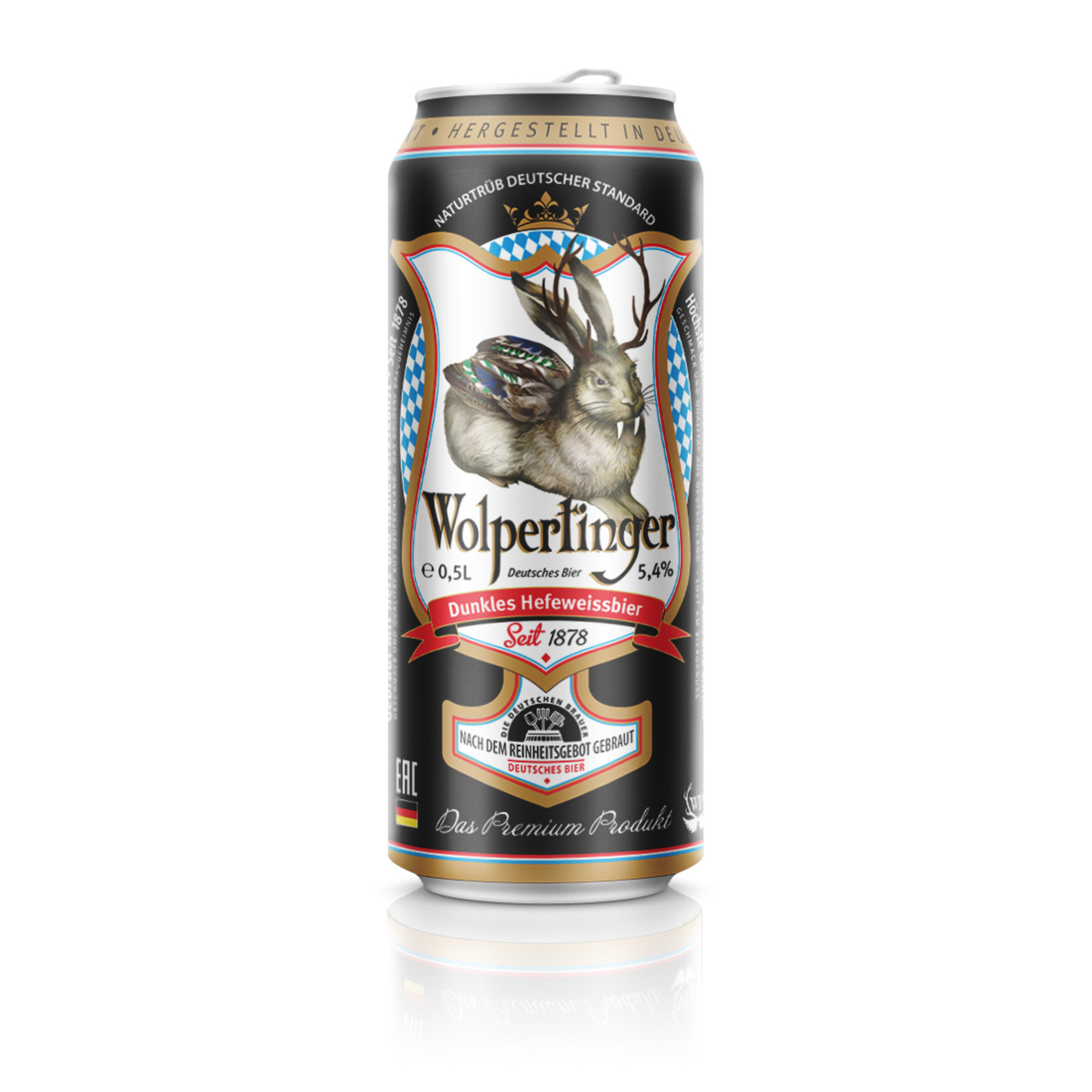 фото Пиво темное нефильтрованное wolpertinger dunkles hefeweissbier 0,5 л