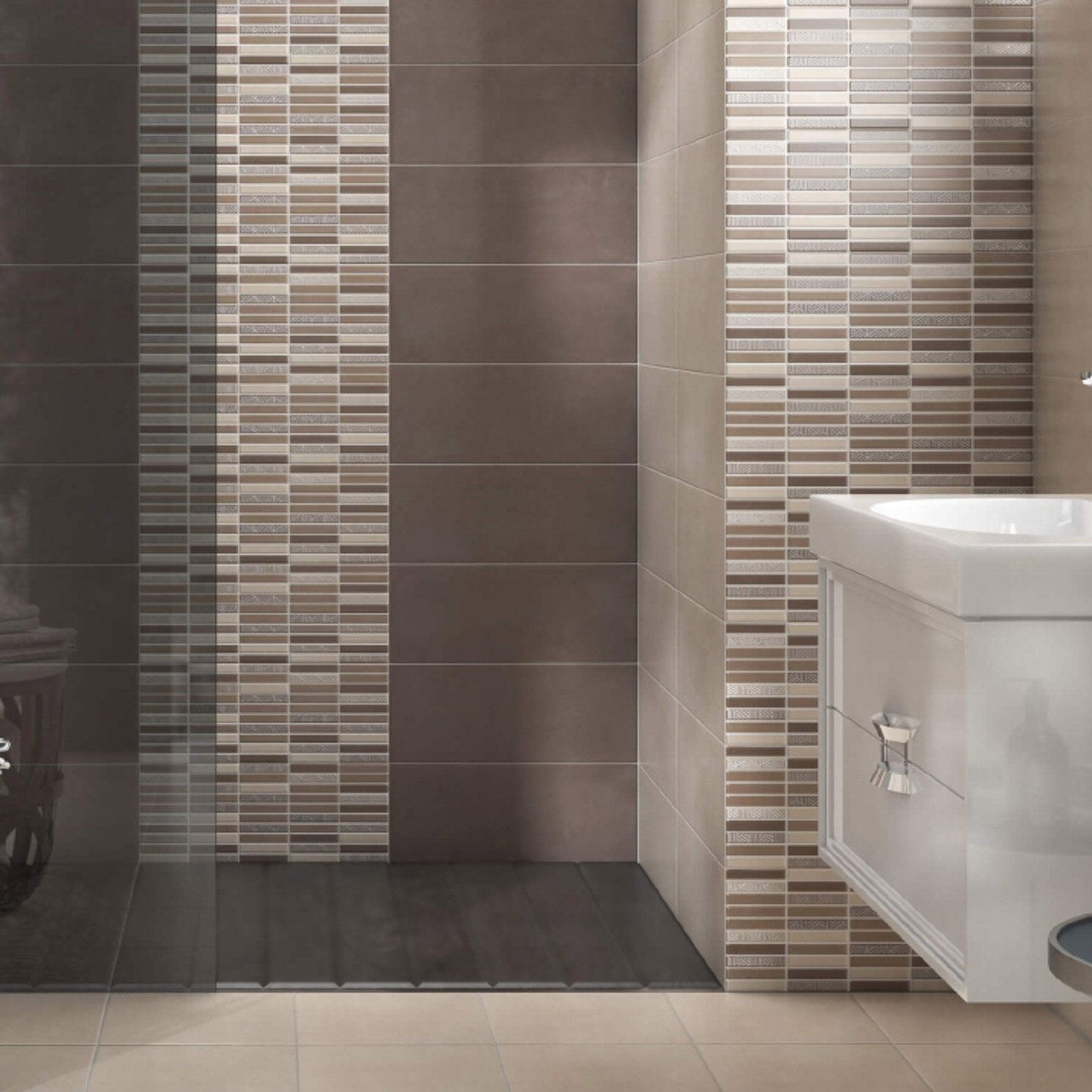 фото Плитка kerama marazzi параллель беж светлый 20x50 см 7177