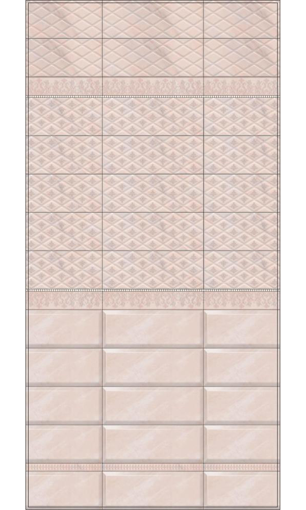 фото Плитка kerama marazzi флораль грань 15x40 см 15120