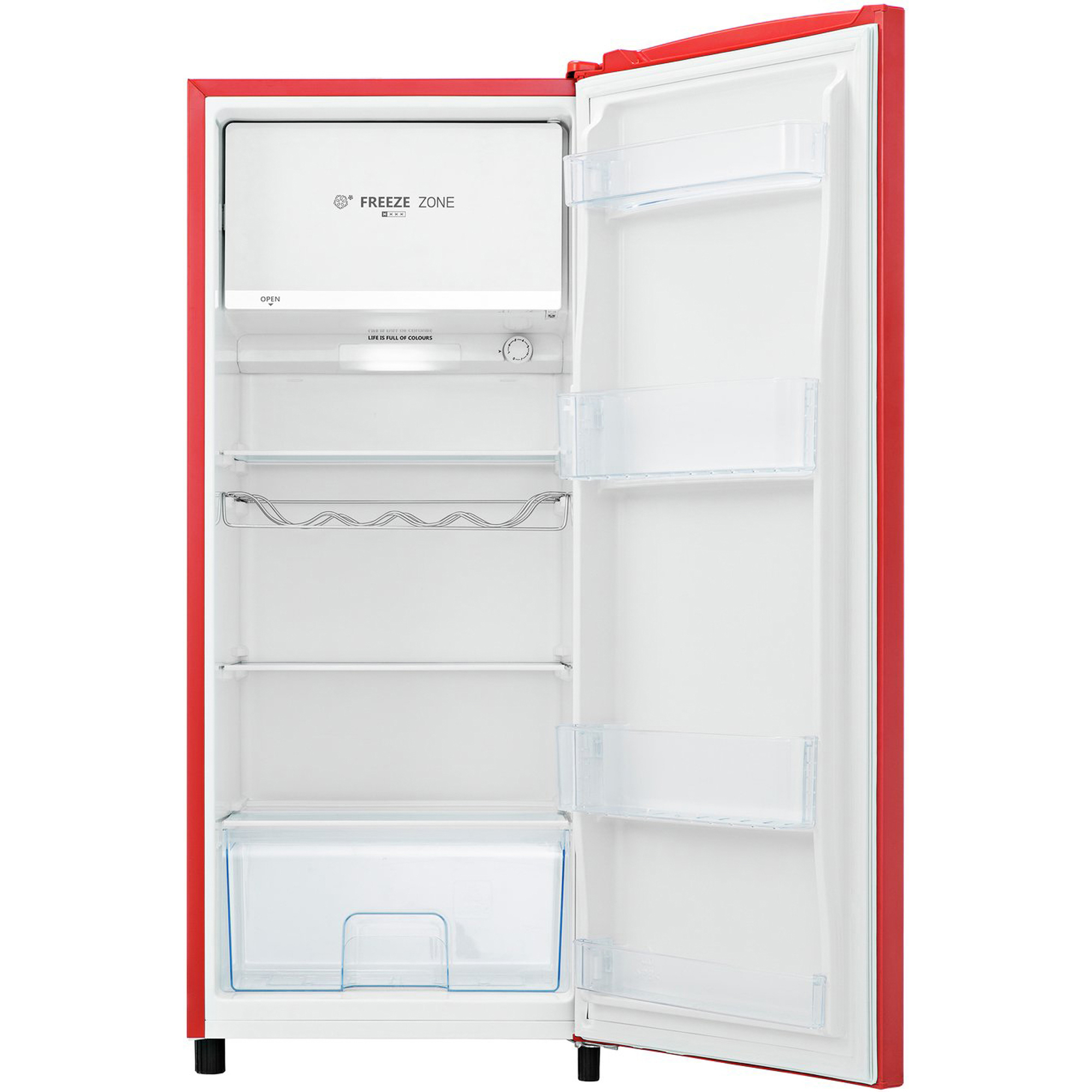 Холодильник Hisense RR220D4AR2, цвет красный - фото 2