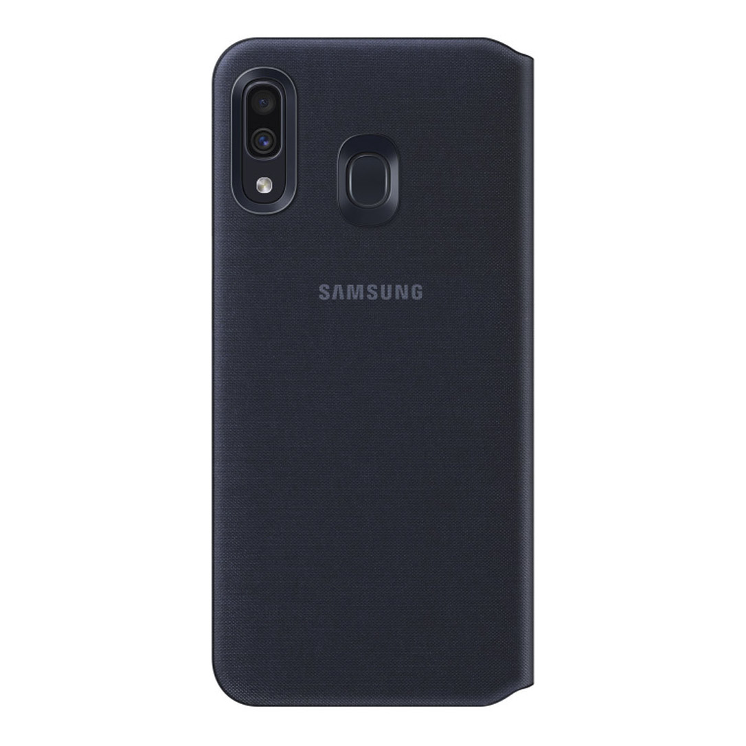 Чехол Wallet Cover для Samsung Galaxy A30, черный - фото 2