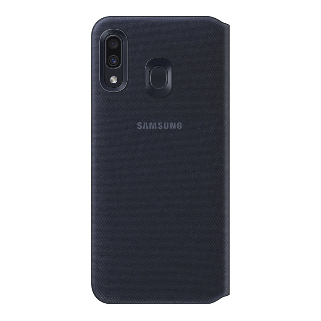 фото Чехол wallet cover для samsung galaxy a30, черный