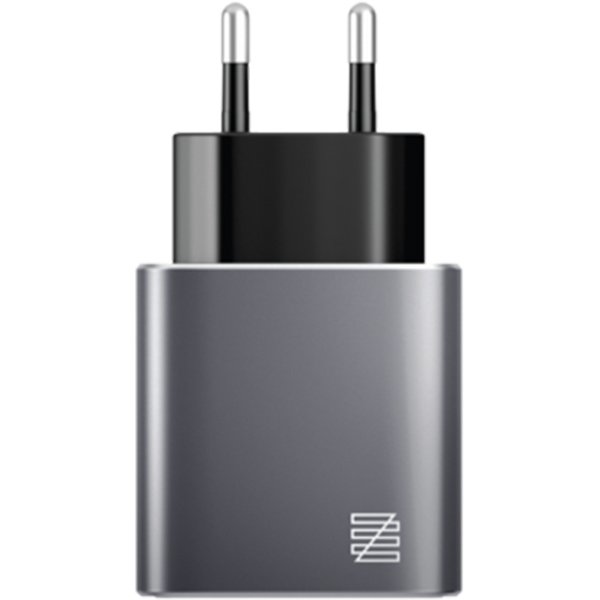 фото Сетевое зарядное устройство lenzza piazza metallic wall charger