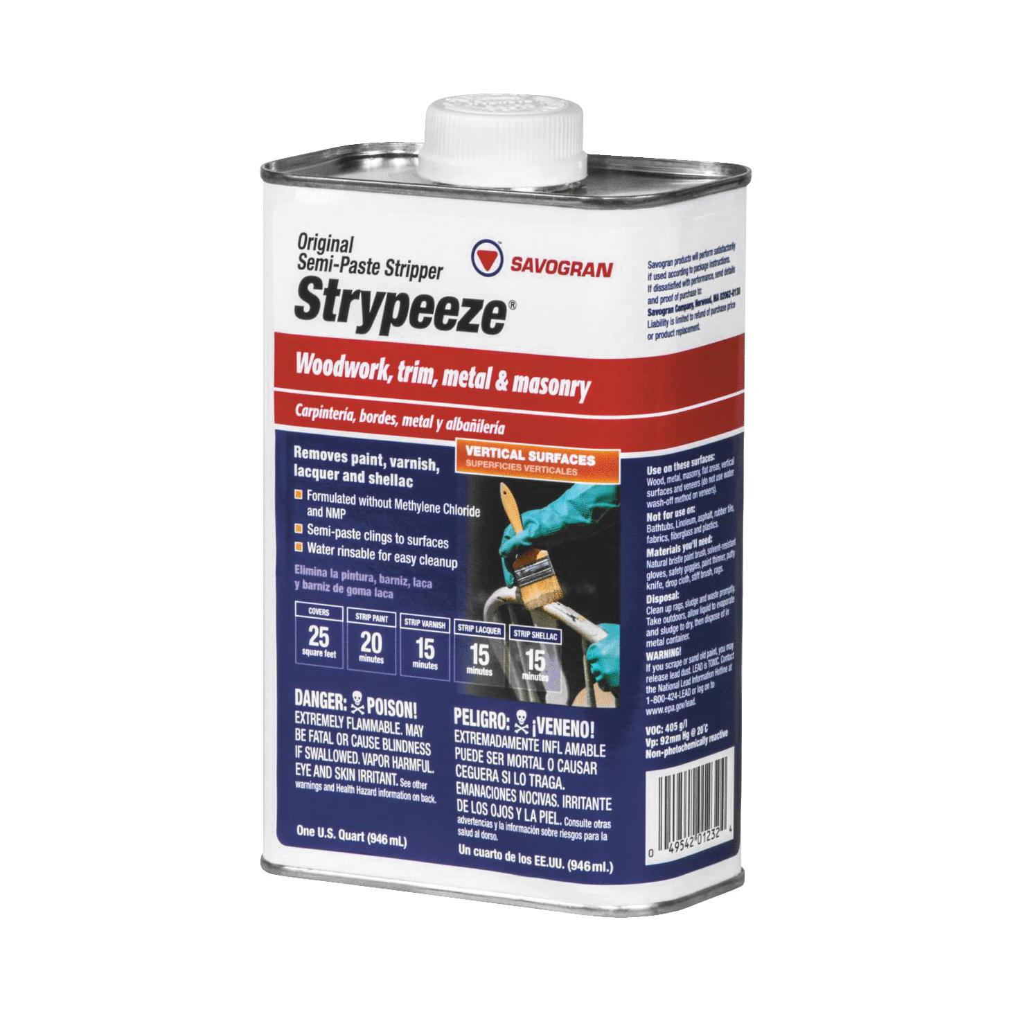 фото Смывка sherwin-williams strypeeze paint&varnish remover 1 л