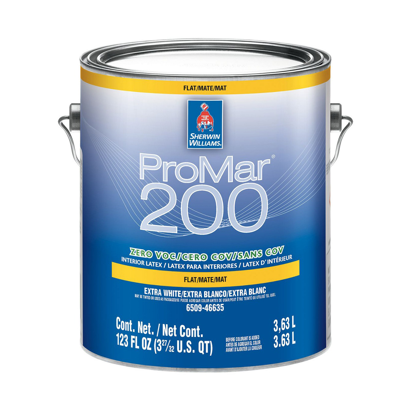 фото Краска sherwin-williams promar 200 zero voc interior latex 3,8 л