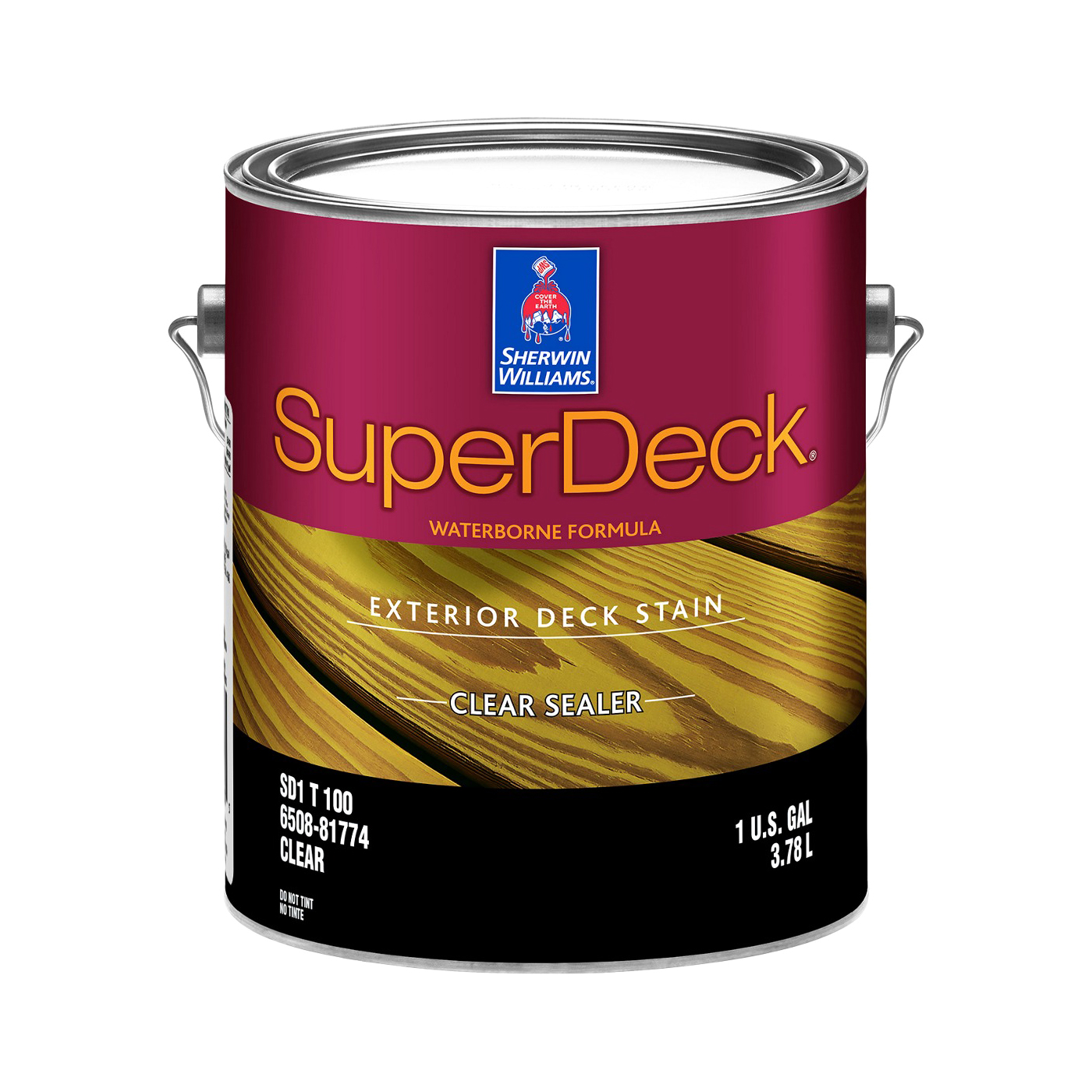 фото Пропитка sherwin-williams superdeck exterior waterborne clear sealer 3,8 л