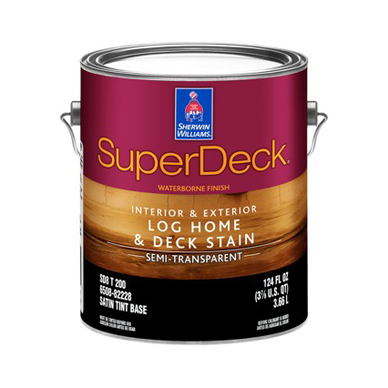 фото Пропитка sherwin-williams superdeck log home & deck stain 3,8 л