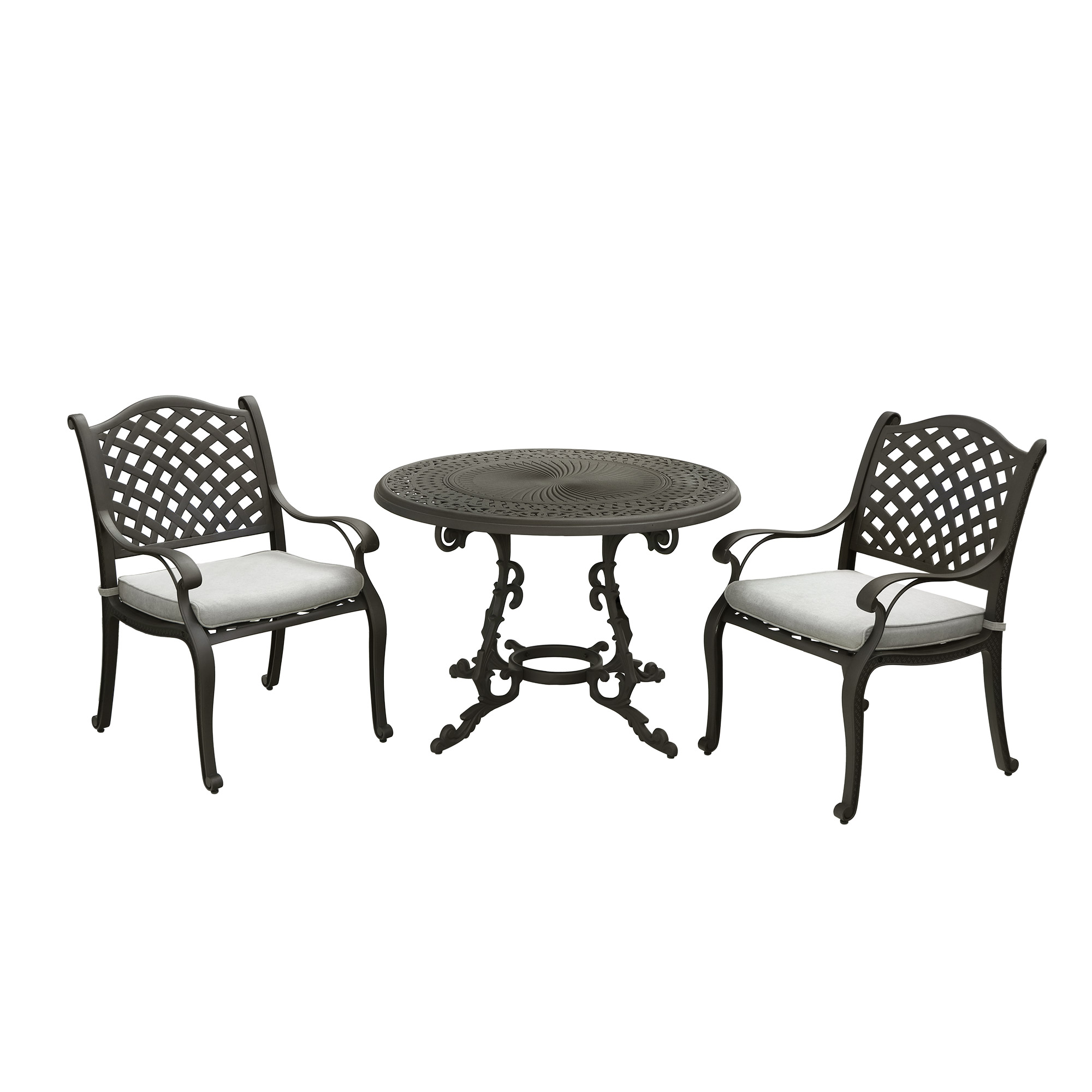 фото Комплект мебели wentai furniture:стол+2 стула с подушкой