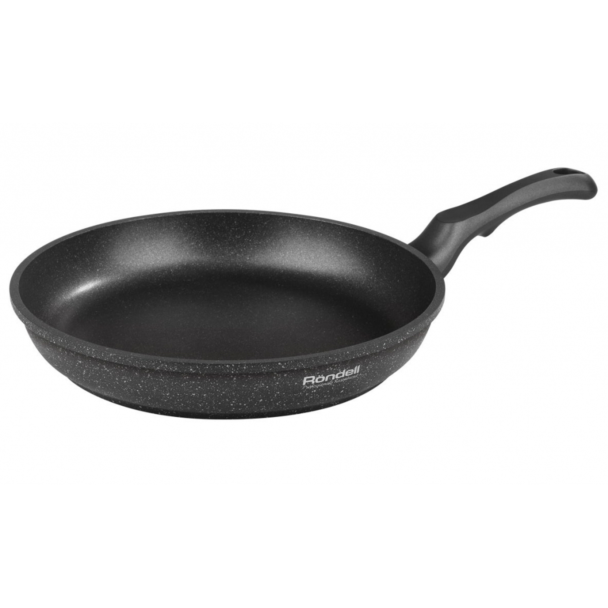 Сковорода Rondell Sandy 28 см, цвет черный - фото 1