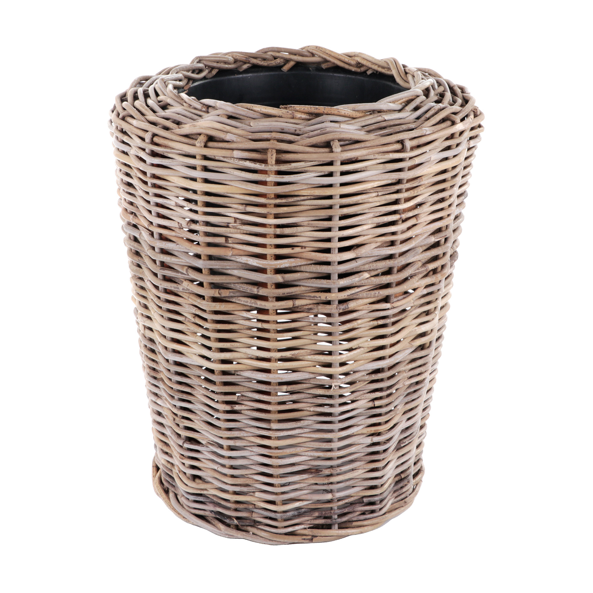 фото Кашпо van der leeden zuil rattan d45h70cm