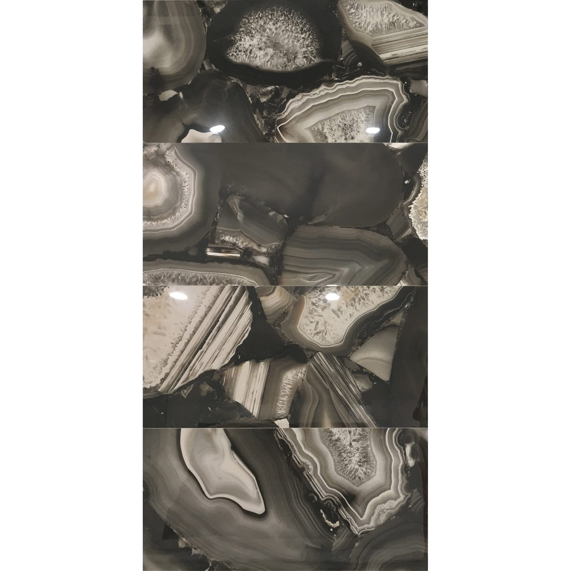 фото Плитка ceramiche brennero la preziosa dark 60x120 см