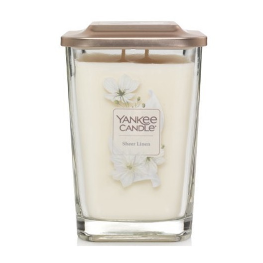 

Свеча ароматическая Yankee Candle Elevation Чистое белье, Бежевый