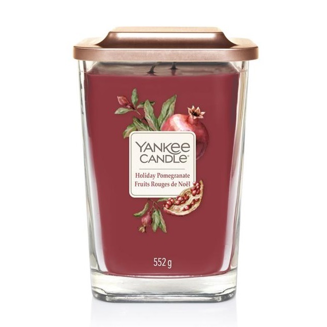 фото Свеча ароматическая yankee candle elevation праздничный гранат