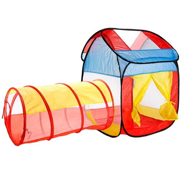 фото Игрушка-палатка домик с тоннелем maya toys