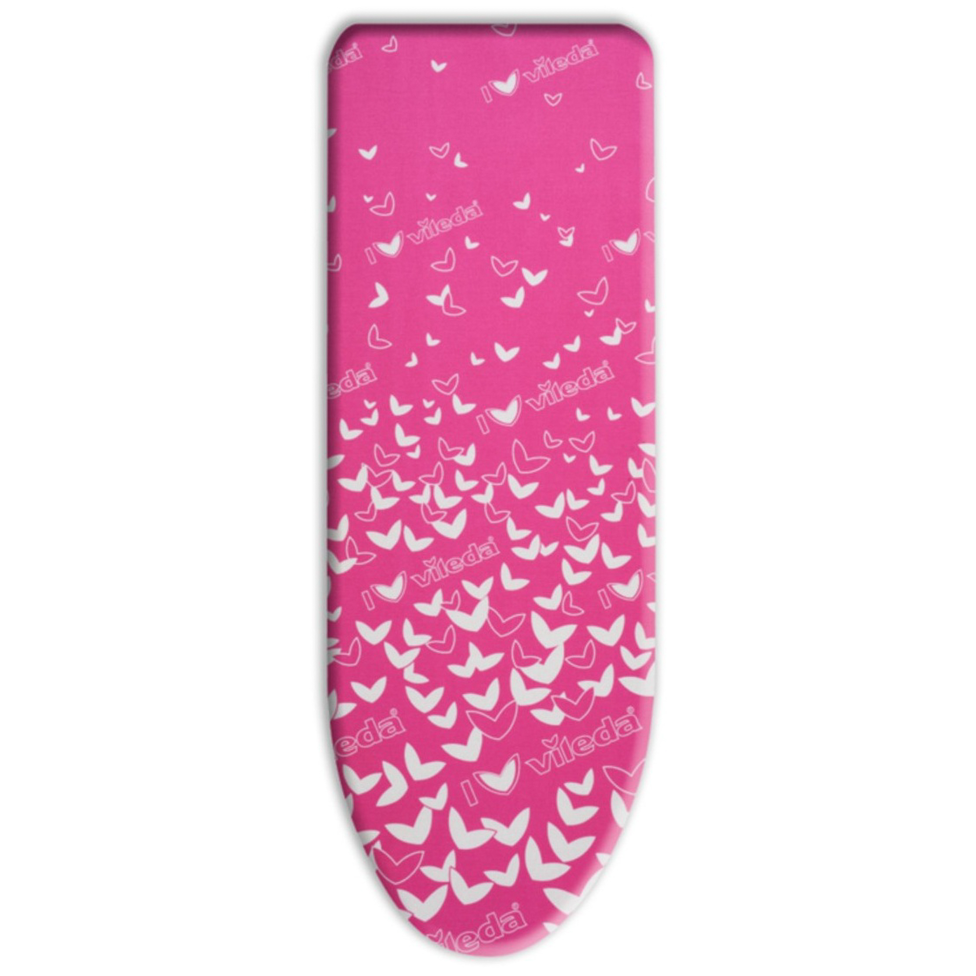 фото Чехол для гладильной доски vileda comfort plus 130х45 см (цвет розовый)