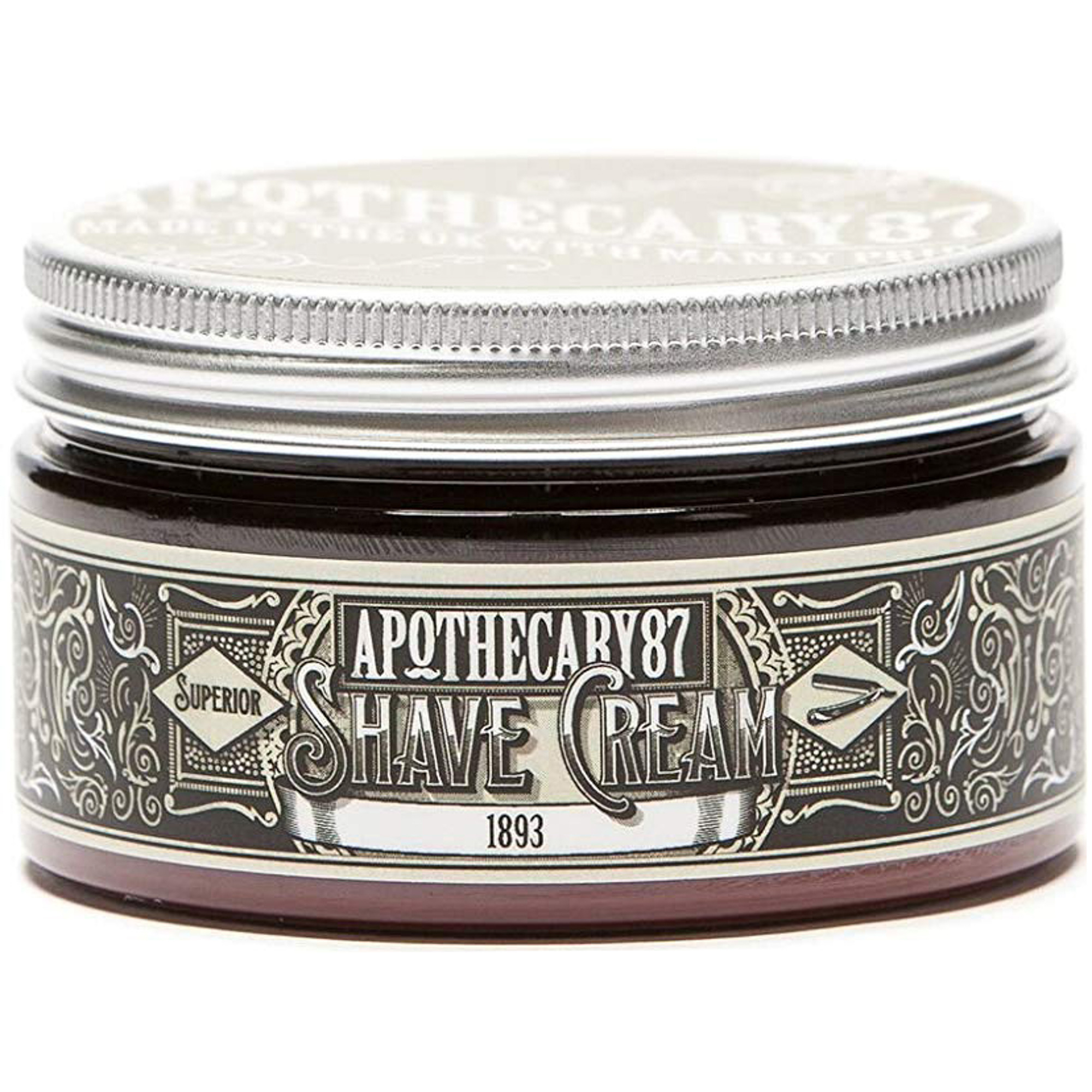 фото Крем для бритья apothecary 87 1893 shave cream 100 мл