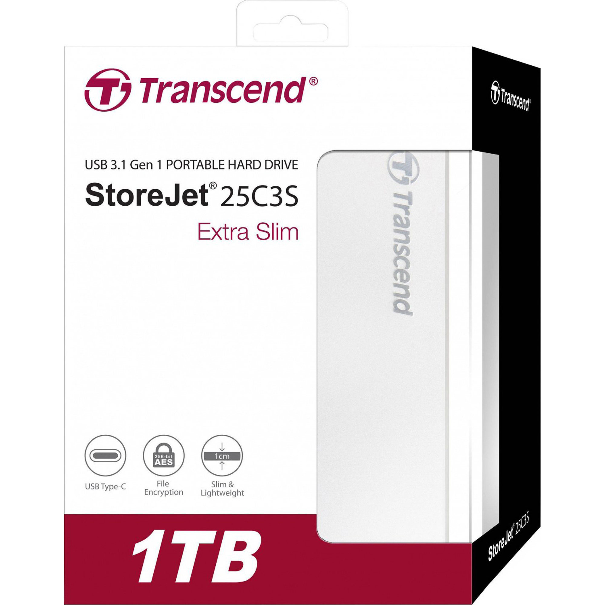 фото Жесткий диск transcend storejet 25c3s 1tb