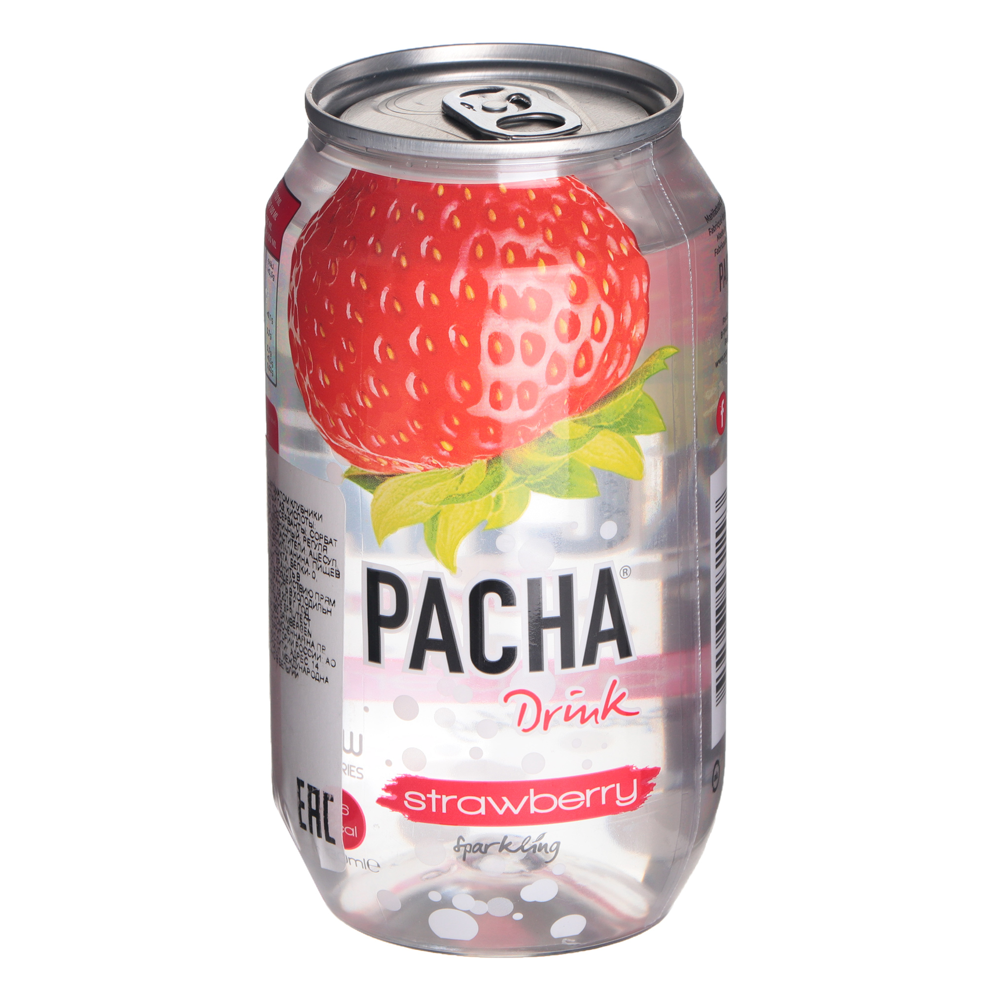 Напиток PACHA Drink Клубника 330 мл