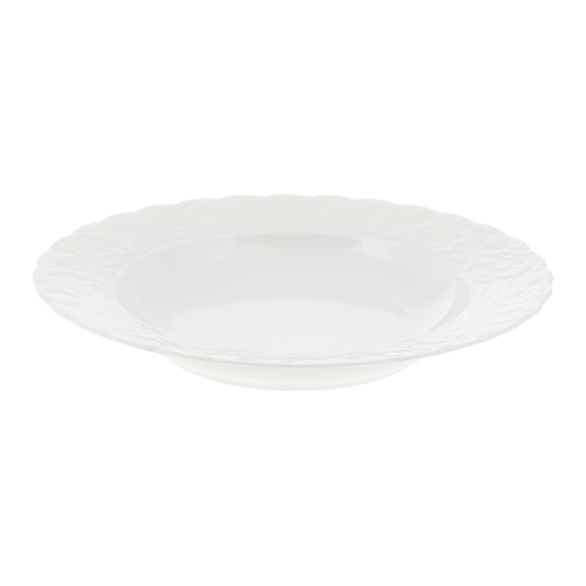 Тарелка суповая 22 см Kutahya porselen Basak недекорированная - фото 1